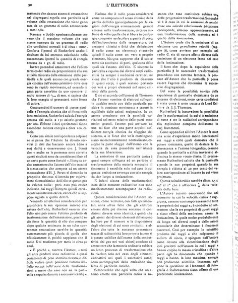 L'elettricista rivista mensile di elettrotecnica