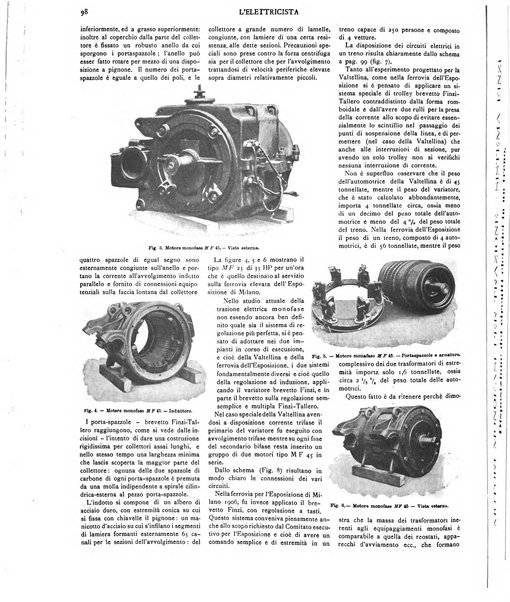 L'elettricista rivista mensile di elettrotecnica