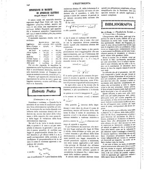 L'elettricista rivista mensile di elettrotecnica