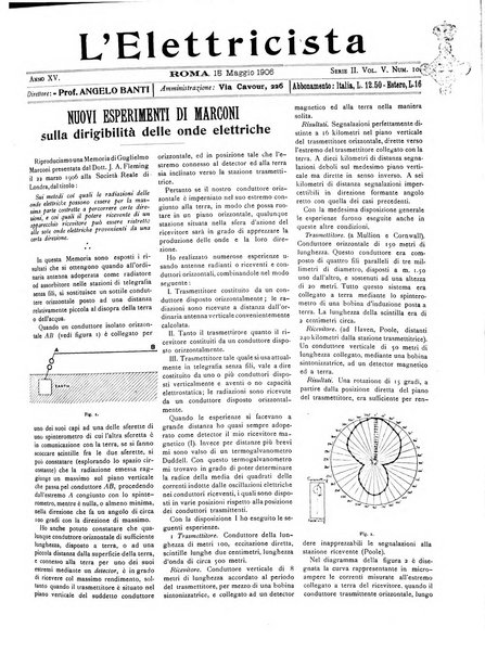 L'elettricista rivista mensile di elettrotecnica