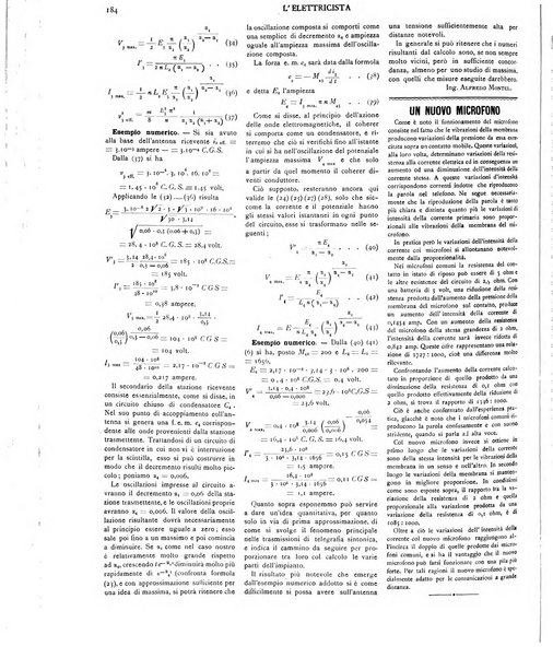 L'elettricista rivista mensile di elettrotecnica