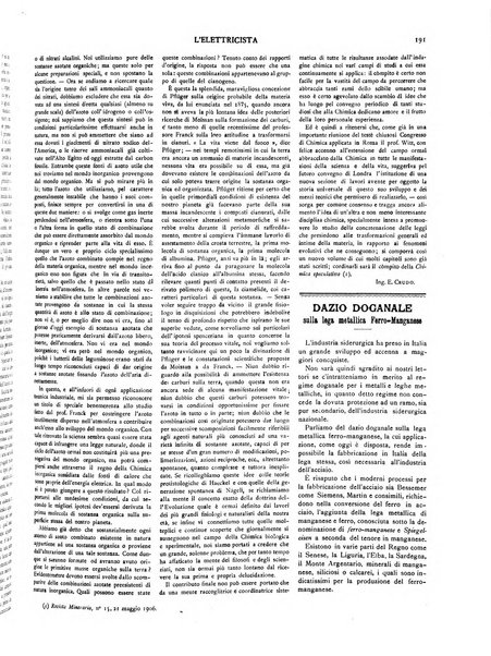 L'elettricista rivista mensile di elettrotecnica