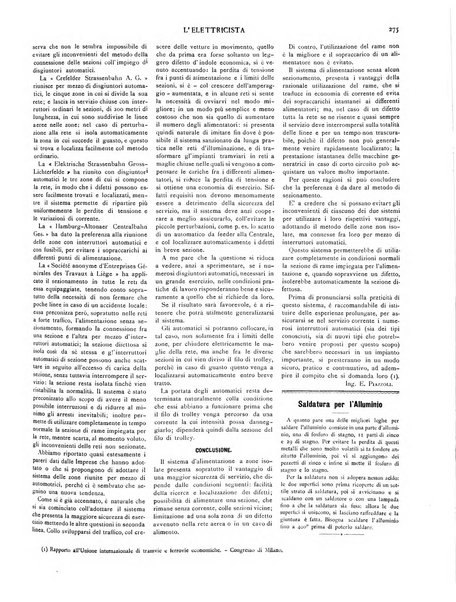 L'elettricista rivista mensile di elettrotecnica