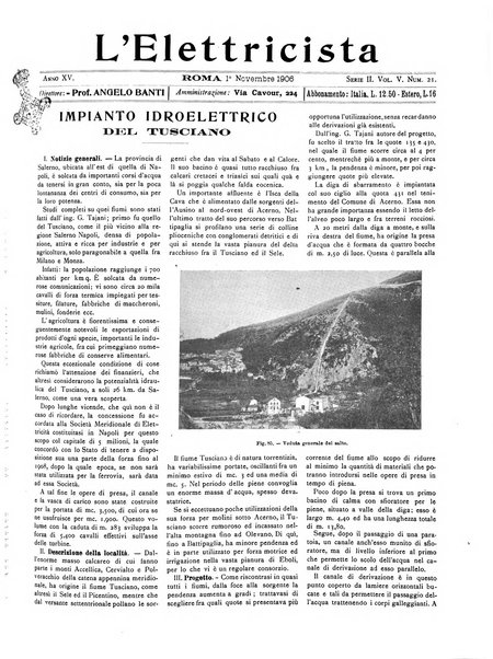 L'elettricista rivista mensile di elettrotecnica