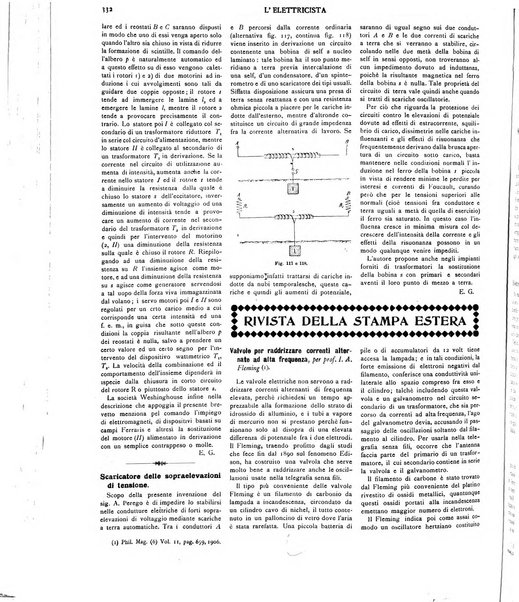 L'elettricista rivista mensile di elettrotecnica