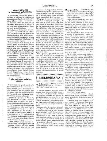 L'elettricista rivista mensile di elettrotecnica