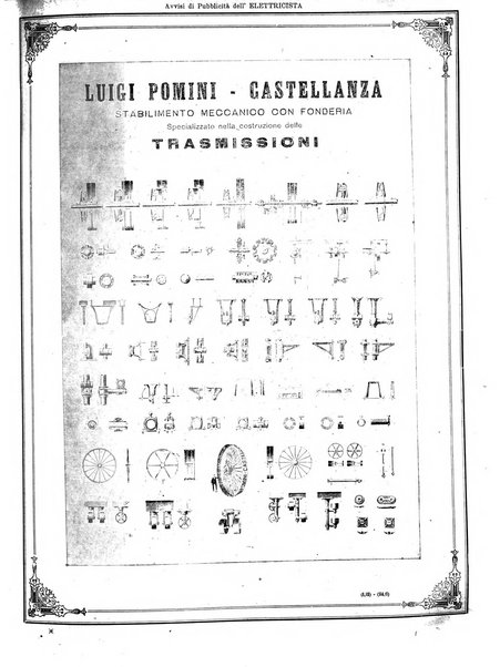 L'elettricista rivista mensile di elettrotecnica