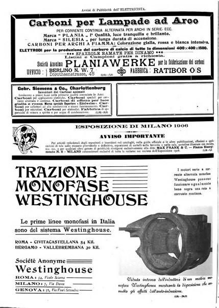 L'elettricista rivista mensile di elettrotecnica