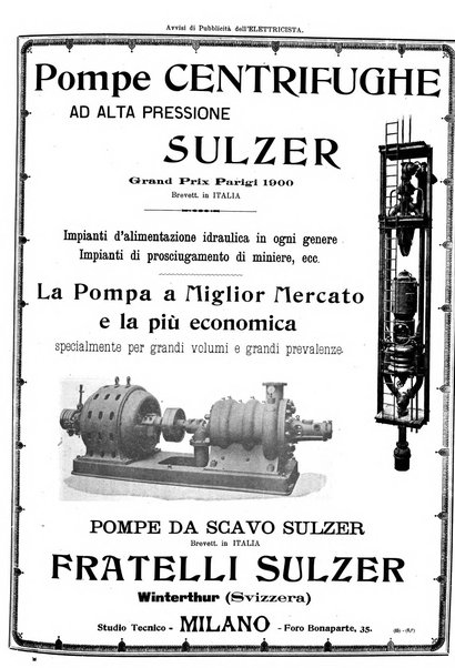 L'elettricista rivista mensile di elettrotecnica