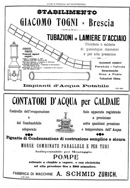 L'elettricista rivista mensile di elettrotecnica