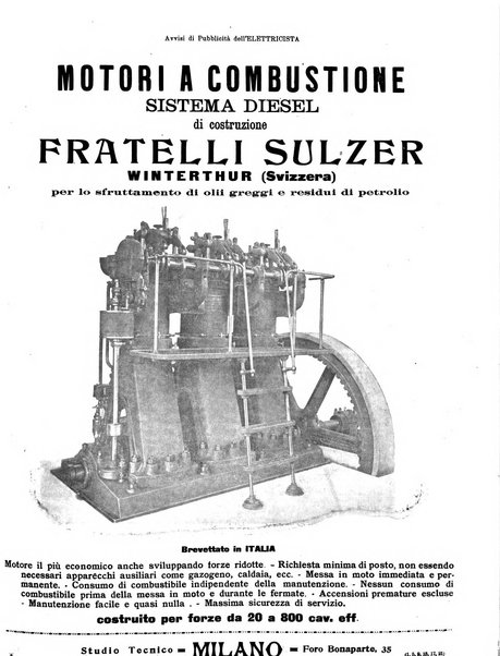 L'elettricista rivista mensile di elettrotecnica