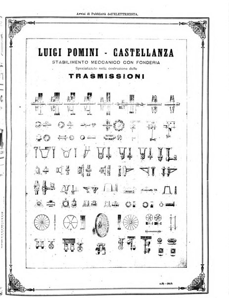 L'elettricista rivista mensile di elettrotecnica