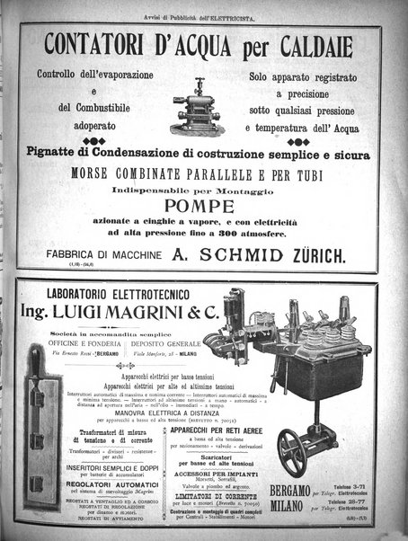 L'elettricista rivista mensile di elettrotecnica