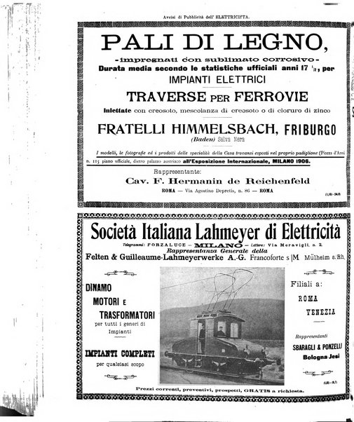 L'elettricista rivista mensile di elettrotecnica