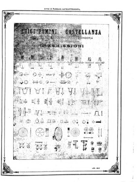 L'elettricista rivista mensile di elettrotecnica