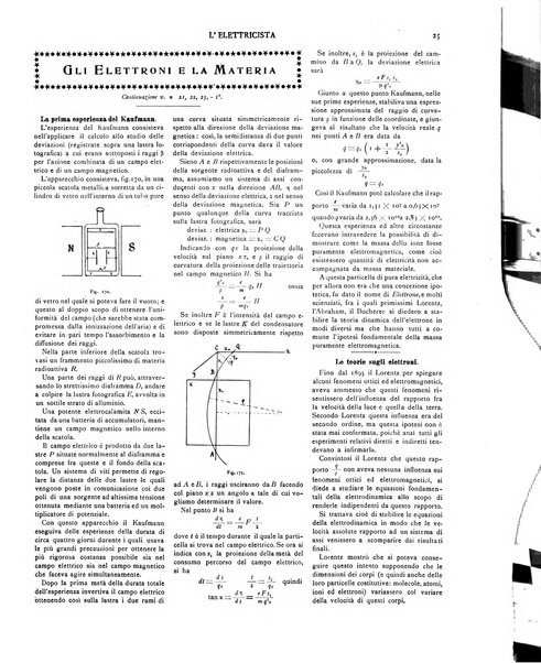 L'elettricista rivista mensile di elettrotecnica