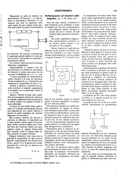 L'elettricista rivista mensile di elettrotecnica