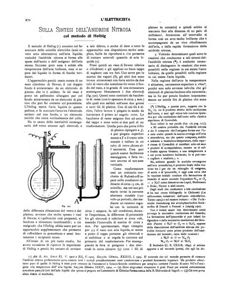 L'elettricista rivista mensile di elettrotecnica