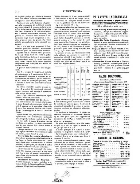 L'elettricista rivista mensile di elettrotecnica