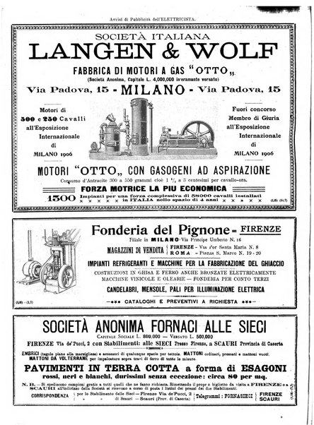 L'elettricista rivista mensile di elettrotecnica