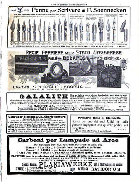 L'elettricista rivista mensile di elettrotecnica