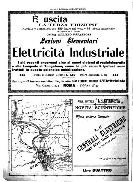 L'elettricista rivista mensile di elettrotecnica