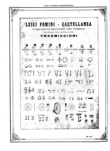 L'elettricista rivista mensile di elettrotecnica