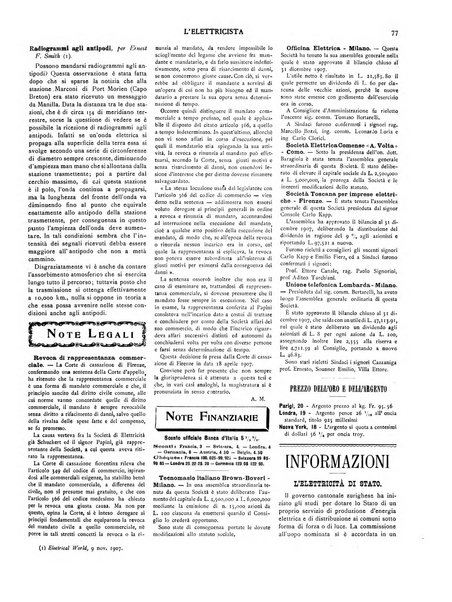 L'elettricista rivista mensile di elettrotecnica