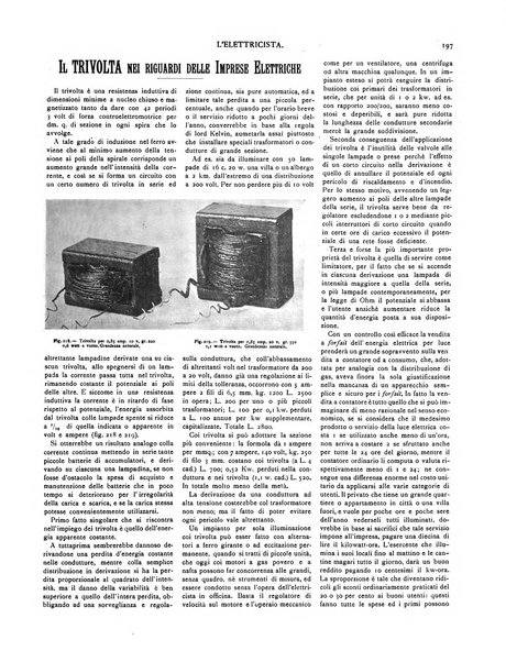 L'elettricista rivista mensile di elettrotecnica