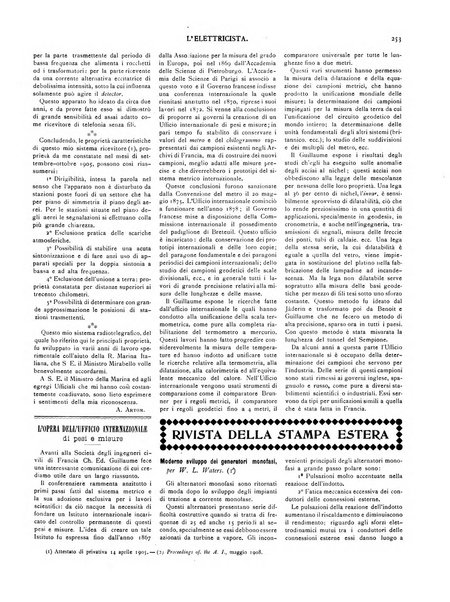 L'elettricista rivista mensile di elettrotecnica