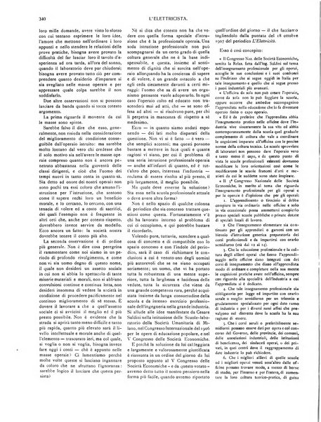 L'elettricista rivista mensile di elettrotecnica