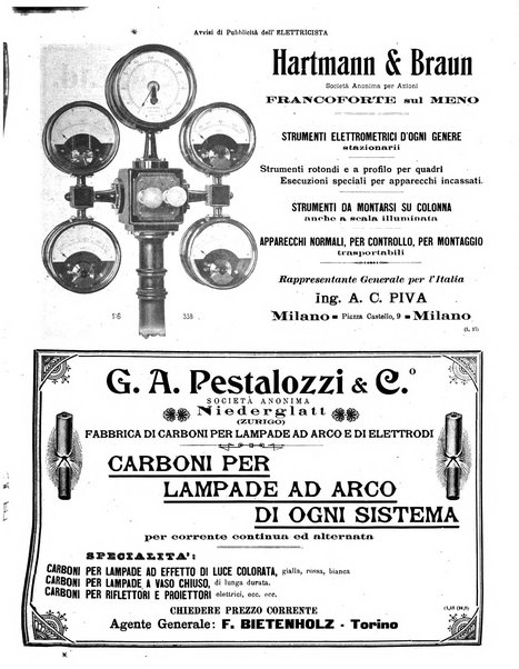 L'elettricista rivista mensile di elettrotecnica