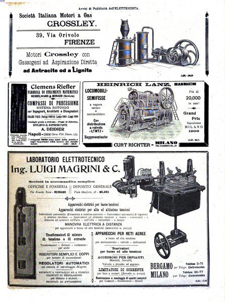 L'elettricista rivista mensile di elettrotecnica