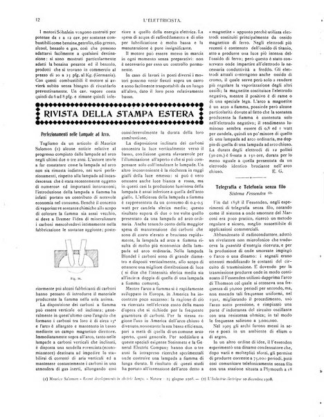 L'elettricista rivista mensile di elettrotecnica