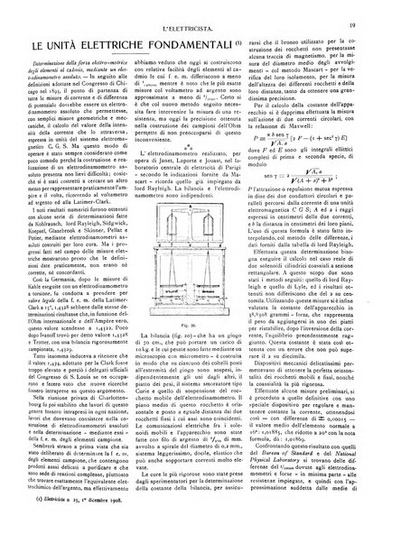 L'elettricista rivista mensile di elettrotecnica