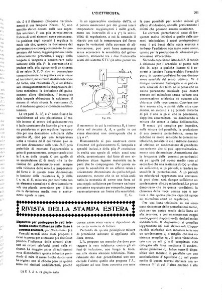 L'elettricista rivista mensile di elettrotecnica