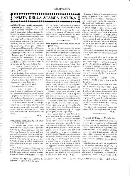 L'elettricista rivista mensile di elettrotecnica