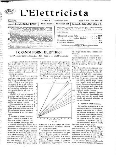 L'elettricista rivista mensile di elettrotecnica