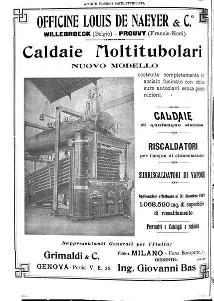 L'elettricista rivista mensile di elettrotecnica