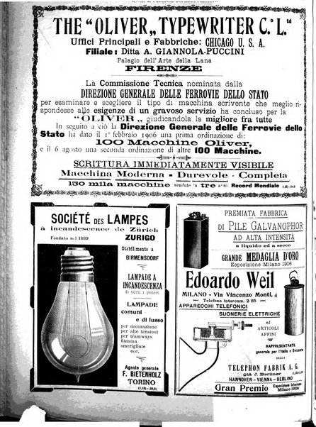 L'elettricista rivista mensile di elettrotecnica