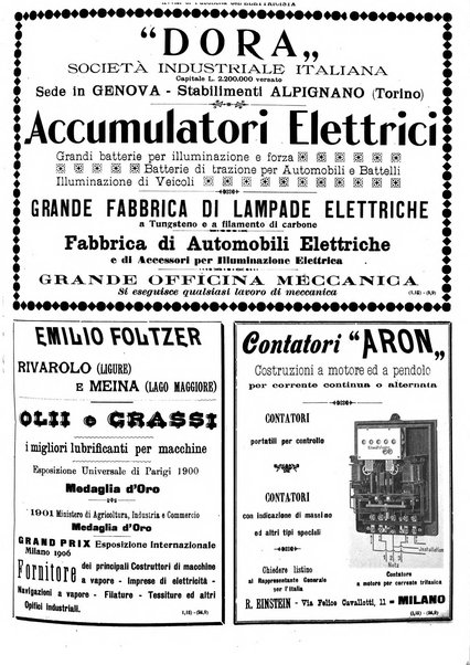 L'elettricista rivista mensile di elettrotecnica