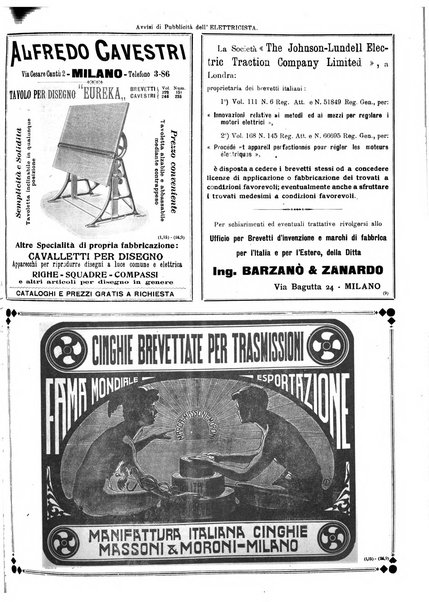 L'elettricista rivista mensile di elettrotecnica