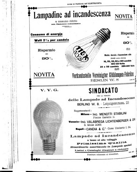 L'elettricista rivista mensile di elettrotecnica