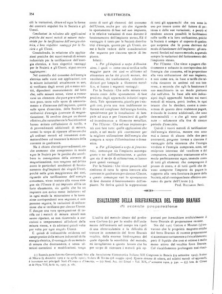 L'elettricista rivista mensile di elettrotecnica