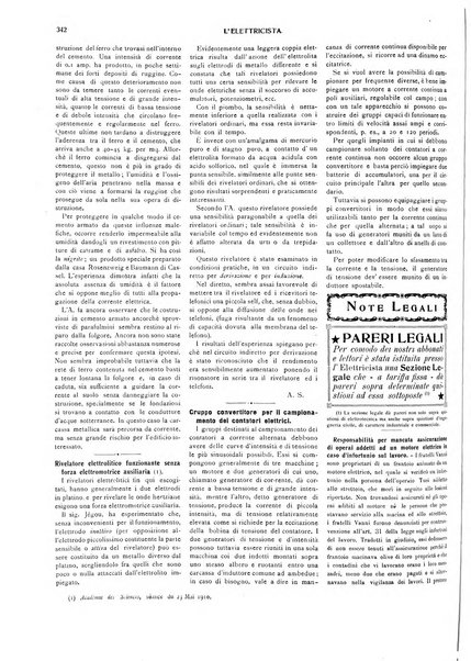 L'elettricista rivista mensile di elettrotecnica