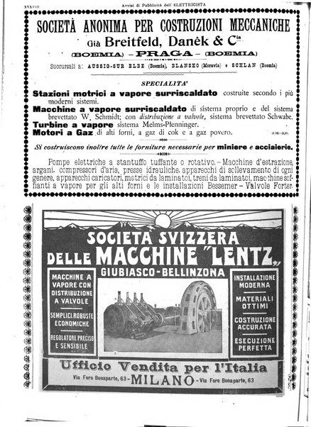 L'elettricista rivista mensile di elettrotecnica