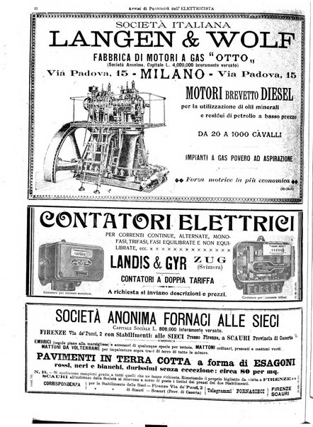 L'elettricista rivista mensile di elettrotecnica