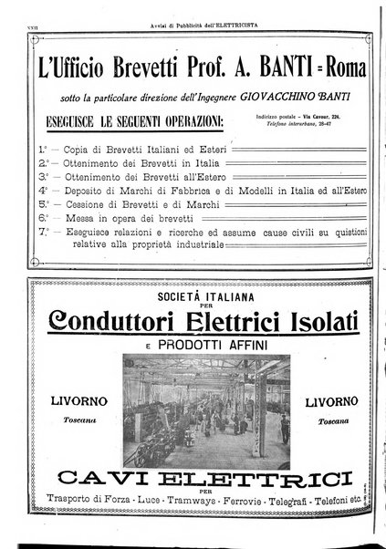 L'elettricista rivista mensile di elettrotecnica