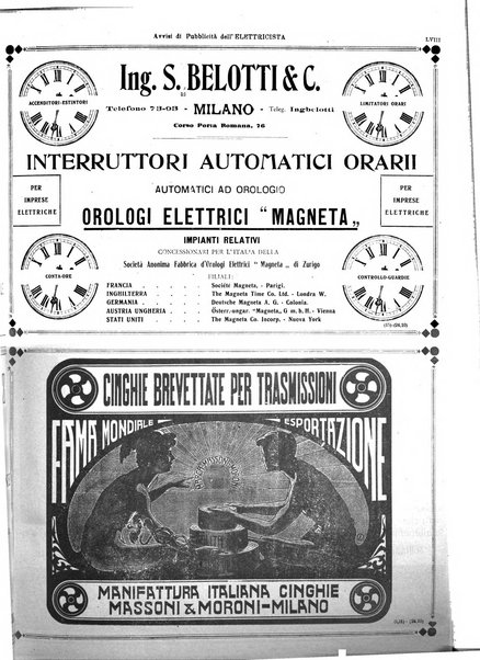 L'elettricista rivista mensile di elettrotecnica