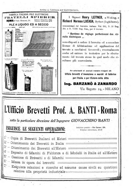 L'elettricista rivista mensile di elettrotecnica